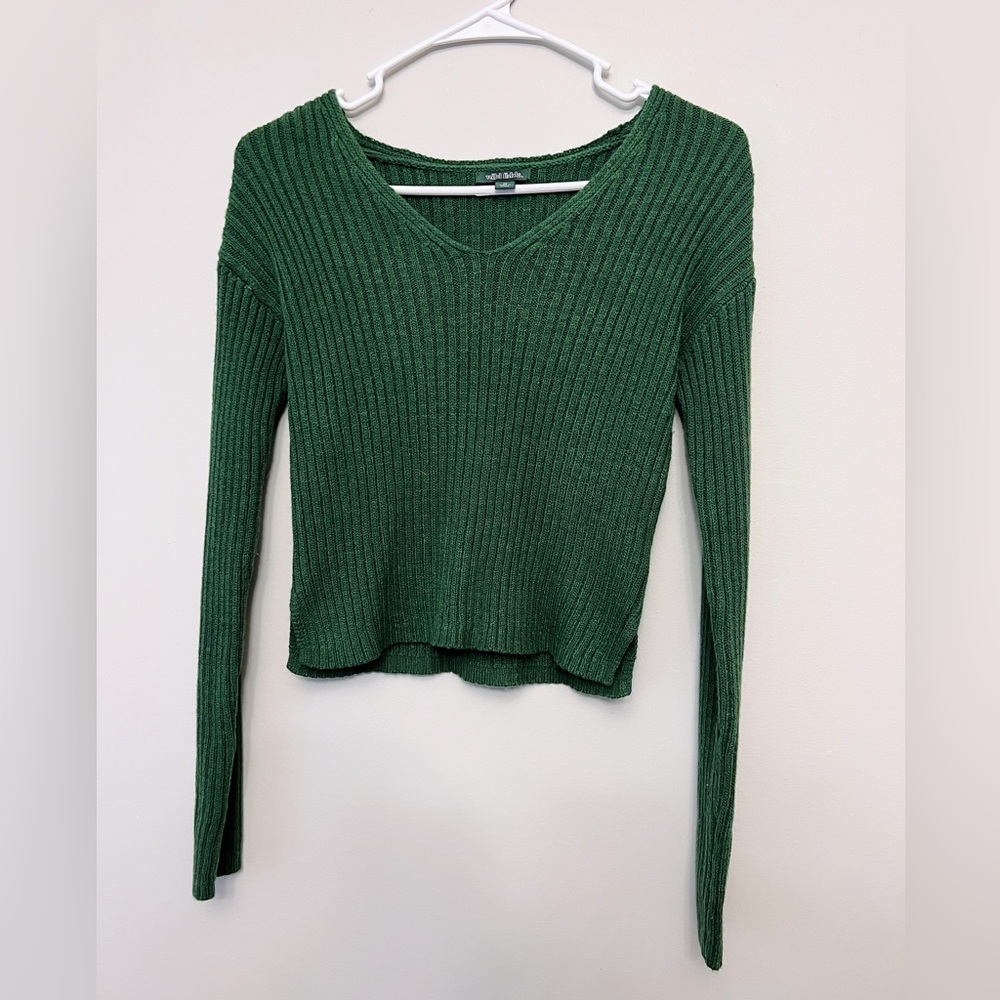 Wild Fable Green Sweater *like new*